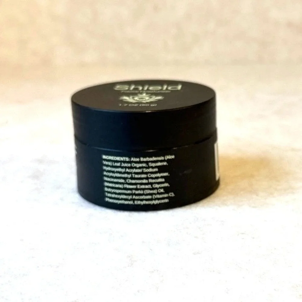 2 Pack Shield Facial Moisturizer 1.7oz‎ 50g Aloe Squalane Niacinamide Vitamin C